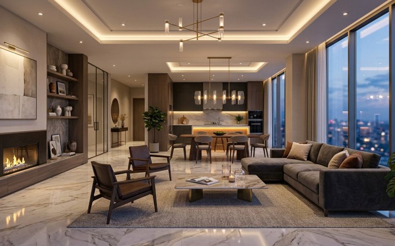 Luxury Modern Apartment Interior Design